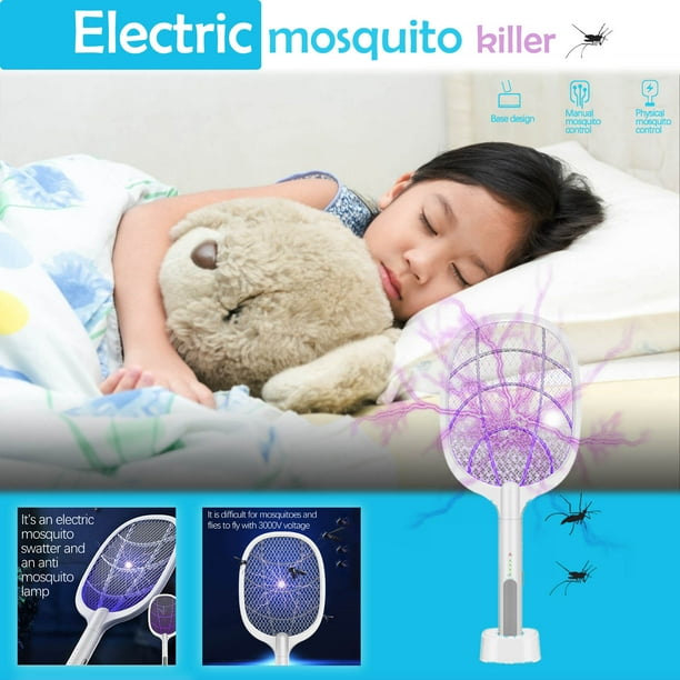 Zapper Indoor Outdoor Electric Fly Swatter Rechargeable