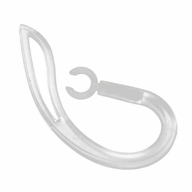 Gancho para la oreja de silicona transparente antipérdida para auriculares estéreo manos libres nuevo 6.0mm