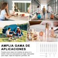 thumbnail image 2 of 70 Mini Botellas en Aerosol, Rellenables botellas de Perfume de Vidrio Transparente de 10 ml, Botellas de Spray de Fragancia Vac&iacute;as con 6 Herramientas de Llenado para Limpieza, Perfume, 2 of 7