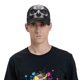 thumbnail image 4 of Fotbe Modern Abstract Colorful Skull C Gorro Clásico de Béisbol, Gorra Ajustable con Broche Snapback, Gorro de Exterior de Algodón Suave, 4 of 6