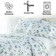 thumbnail image 4 of Myosotis Scorpioides Printed Cotton Duvet Set by SouthShore Fine Linens, 4 of 6