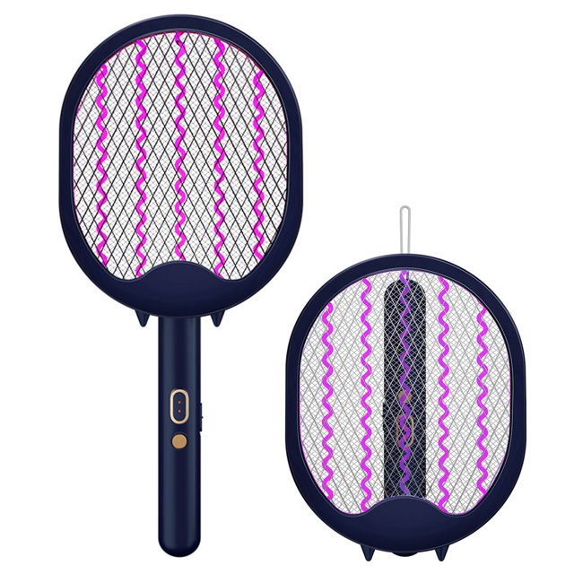 Zapper giratorio eléctrico del insecto de la sorpresa del mosquito plegable 1200mAh para el dormitorio casero JShteea El nuevo