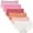 Rosy Dawn, variant on INNERSY Womens Underwear Cotton Hipster Panties Wide Waistband Underwear For Women 6-Pack(X-Large,Golden Sunset)