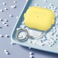 thumbnail image 6 of for Airpods case Clear,Shockproof Case for Airpods Pro 2nd Generation 2022 case,Full Protective Soft TPU Drop Protection Accessories Case with Keychain Charging Case for Women Girls Men,Yellow, 6 of 6