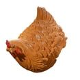 thumbnail image 2 of Garden Chicken Fence Decor Ornament, Farmyard Hen Fence Peeker Garden Decoration Outdoor Yard Fence Art, Decorative Chicken Fence Figurine Display for Garden Patio Balcony Yard Decor, 2 of 6
