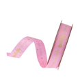 thumbnail image 1 of Happy Birthday Ribbons DIY Gift Wrapping Sewing Glitter Flowers Bouquet Party Ribbons Happy for Cake Box Flowers Pink 10Yard, 1 of 9