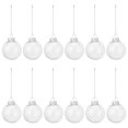 thumbnail image 1 of Weiweiguan 12pcs Christmas Tree Ball Decors Xmas Balls Xmas Decorative Pendant Photo Props, 1 of 7