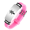 Pink, variant on Multi Colors Wicca Lunar Mystic Witch Symbol Silicone Bracelet for Adults Teens Triple Moon Goddess Wristband Greek Amulet Jewelry, Adjustable, Pink