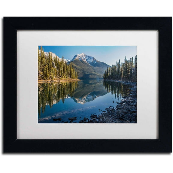 Trademark Fine Art "Jasper Morning" Canvas Art by Pierre Leclerc, White Matte/Black Frame