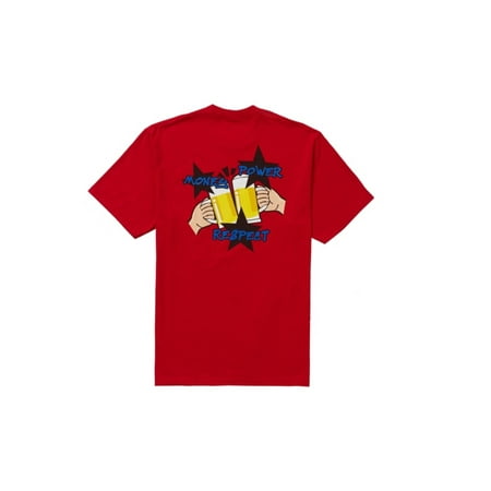 Supreme - Men - Supreme Money Power Respect Tee Red - Size Small ...