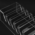 thumbnail image 5 of WEUVEB Transparent Acrylic Desktop Organizer Multiple Compartments for Office, 5 of 8