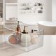 thumbnail image 2 of Large Clear Plastic Storage Bins for Shelves, Clothes, with Handle - Clear Storage Bins, Drawer, Shelf, Closet, Pantry, Fridge, Freezer Organizer Bins, Closet Organizers and Storage (4 pack), 2 of 2