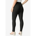 thumbnail image 2 of Roaman's Women's Plus Size Petite Plus Size Comfort Stretch Slim Leg Jean, 2 of 6