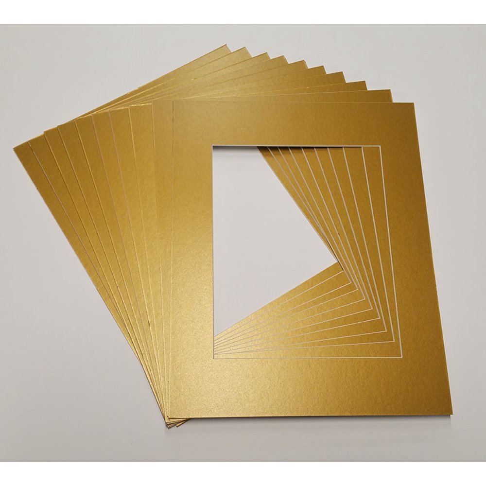 20x24 White Picture Mats with White Core for 16x20 Pictures Fits