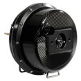thumbnail image 1 of Master Power Brakes CB95-EXP-ANO Carbon Fiber Brake Booster with Black Anodized Outer Rings & Exposed Hardware, 1 of 1