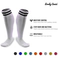 thumbnail image 3 of Children's 2 Pairs High Performance Knee High Socks. Lightweight & Breathable - Ultra Comfortable & Durable Socks XL003 XS(White), 3 of 5