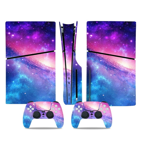 AARONMEI Skin Stickers for PS5 Slim Disc Edition Console Protection Cartoon