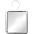 thumbnail image 1 of Mirrorvana Fogless Shower Mirror for Shaving with Hook for Hanging, Anti Fog Shatterproof Surface (Chrome), 1 of 7