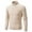 White, variant on JHLZHS Brown Leather Jacket Autumn and Winter Men's Pullover Knit Sweater Big Size Fashion Casual Bottoming Shirt Flannel Jacket 541