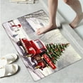 thumbnail image 2 of YIMEIS Winter Christmas Truck Snowman Fall Kitchen Rugs Set of 3, Xmas Holiday Kitchen Mat Decor Home Decorations, Green Christmas Mats for Kitchen Floor - 16''*24'' and 20''*30'' and 17''*47'' in, 2 of 10