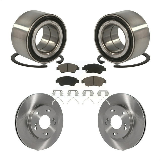 Transit Auto Roulement avant de Roulement de Roulement de Frein à Disque et Kit de Plaquettes en Céramique pour Voiture Honda Civic KBB-118634