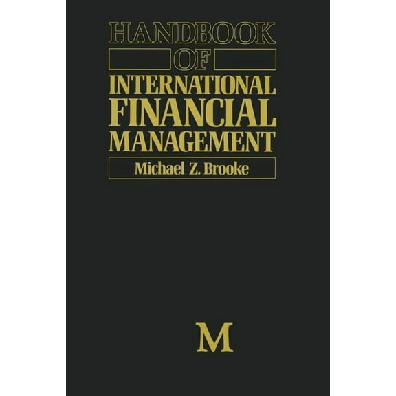 Handbook of International Financial Management, (Paperback)