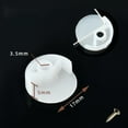 thumbnail image 1 of 20/50pcs Mirror Wall Hanging Fixing Kit Frameless Plastic Wall Mounting Clips, 1 of 4