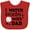 Red, variant on Inktastic I Watch Baseball with My Dad Boys or Girls Baby Bib