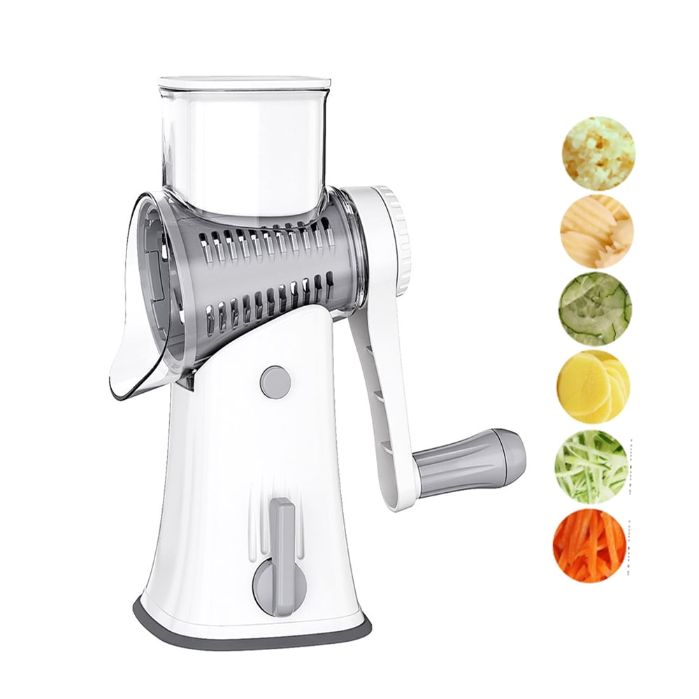 Delaman Rotary Cheese Grater Stainless Steel Manual Handheld