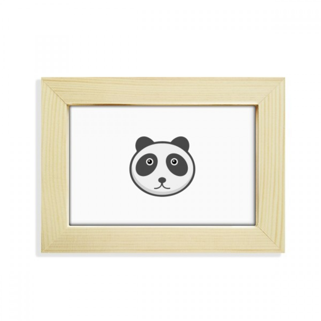 Cartoon Animal Lovely Panda Mildness Desktop Decorate Photo Frame Picture Art Painting 5x7 inch