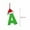A, variant on Christmas Ornaments,Christmas Initial Ornaments,Christmas Acrylic Letters Christmas Letter Ornaments Acrylic Decorations Hanging Christmas Tree Ornaments Christmas Indoor and Outdoor Decorations,A