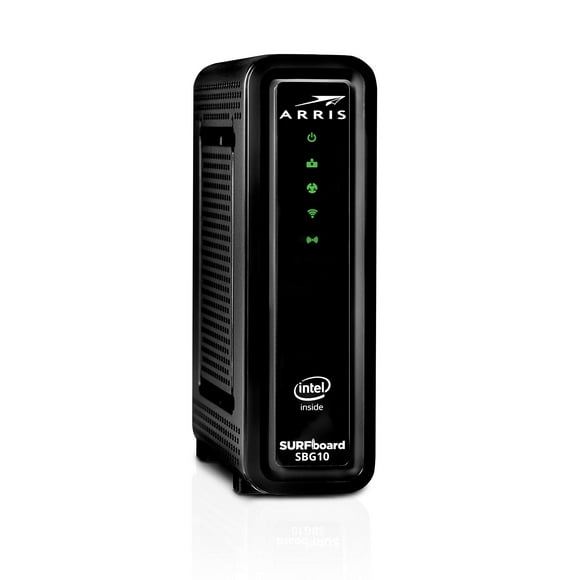 ARRIS Surfboard SBg10-RB DOcSIS 30 cable Modem & Ac1600 Dual Band Wi-Fi Router, Approved for cox, Spectrum, Xfinity & Others (RENEWED)