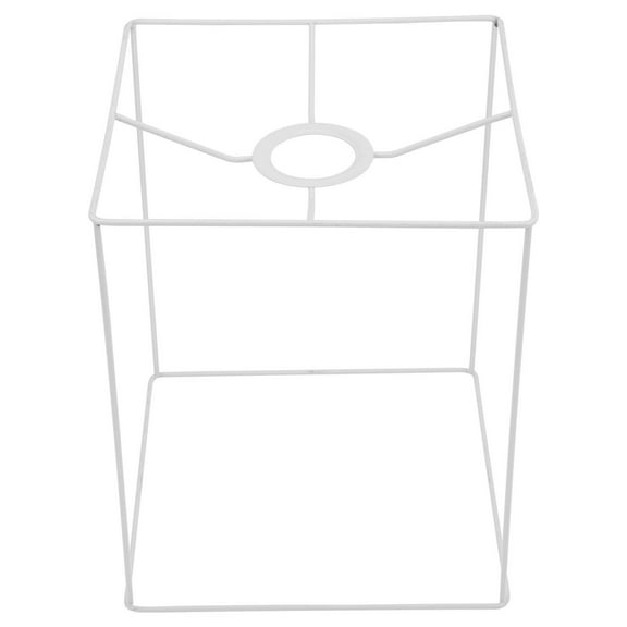 ULTNICE Lampshade Holder White Iron 1Pcs 9.4x7.9in