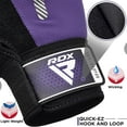 thumbnail image 4 of RDX Weight Lifting Gloves Gym Fitness Workout, Anti Slip Padded Full Palm Protection-Ultra Ventilated Training Cycling Rowing, 4 of 9