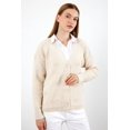 thumbnail image 3 of Short Knit Cardigan Solid Color Knit Detailed, 3 of 11