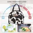 thumbnail image 4 of Fotbe Cow Skin 2 Bolsa de Almuerzo con Estampado, Lonchera Aislada, Contenedores de Comida Reutilizables Tipo Cooler a Prueba de Fugas, 4 of 7