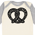 thumbnail image 4 of Inktastic Oktoberfest pretzel Boys or Girls Long Sleeve Baby Bodysuit, 4 of 5