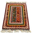 thumbnail image 2 of Hand Knotted Shaal Wool Rug - 2'1'' x 3'2'', 2 of 7