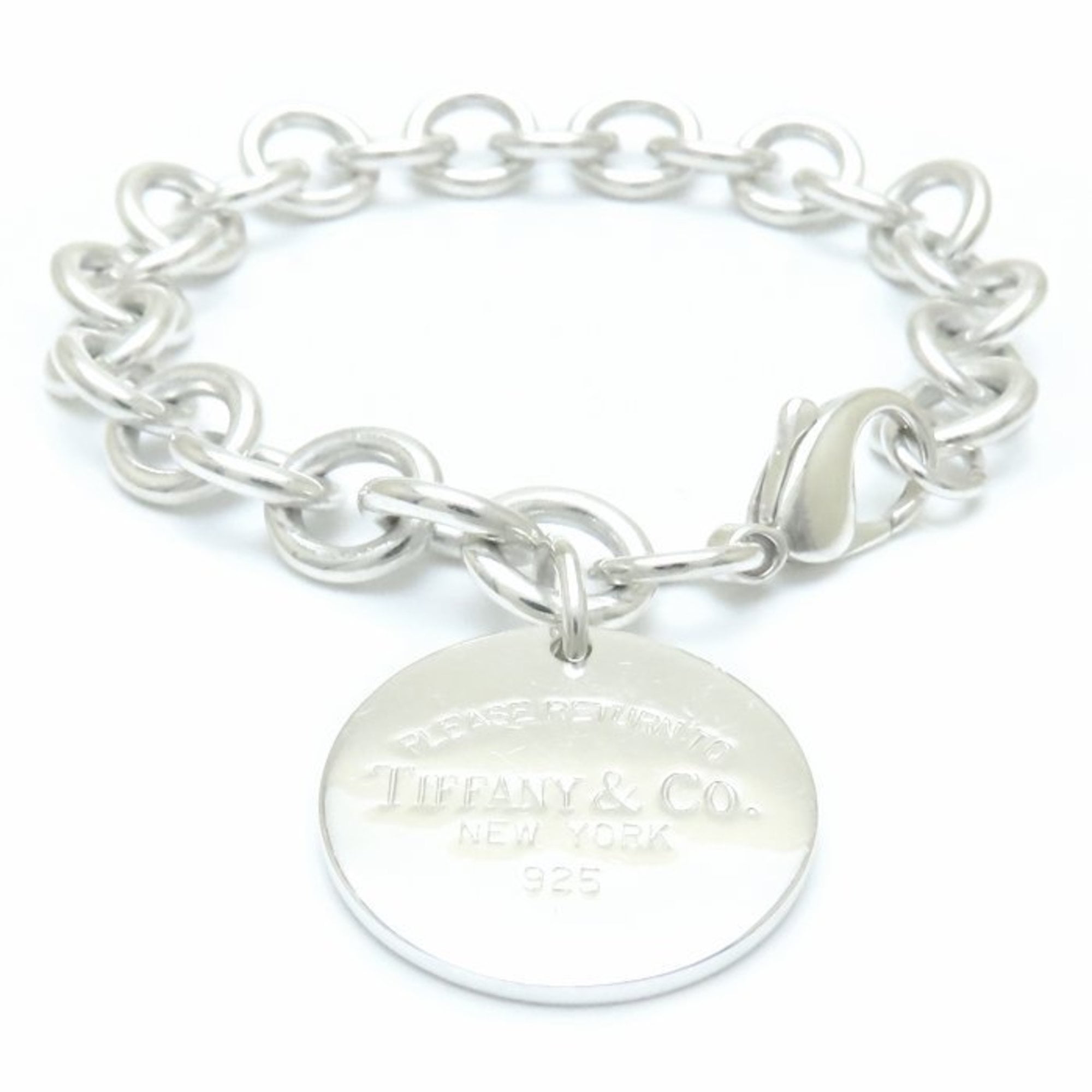 Pre-Owned TIFFANY & Co. Return to Tiffany Round Tag Bracelet in SV925 for Women,... (Good)