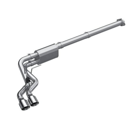 Mbrp Exhaust 3In. Cat-Back; 2.5In Pre-Axle; Al S5217AL