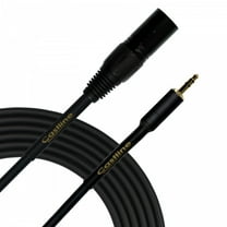 50 Ft Castline Gold XLR male to 3.5mm TRS Patch Cable Mogami Neglex 2549 (For use with portable players)