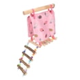 thumbnail image 1 of Bird Hammock Tent, Vibrant Color Interesting Open Front And Back Exercise Birds Bird  Snuggle Hut  For Bird Cage Accessories, 1 of 8