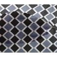 thumbnail image 4 of oneOone Viscose Chiffon Dusty Blue Fabric Argyle Check Sewing Craft Projects Fabric Prints By Yard 42 Inch Wide, 4 of 4