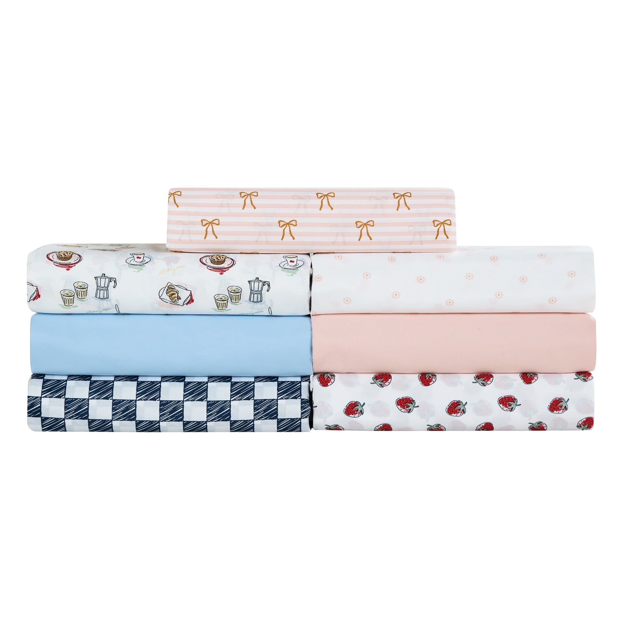 Mainstays Back to School, Easy Care, Super Soft Sheet Sets