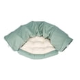 thumbnail image 2 of Túnel de juego de cama para gatos 2 en 1 con bolas colgantes, parque infantil, cabaña interactiva Verde, 2 of 8
