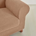 thumbnail image 4 of Stretch Sofa Cover,2 Piece Sofa Slipcover Soft Couch Cover Non Slip Furniture Protector, 4 of 6