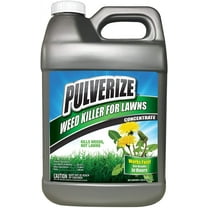 Pulverize Weed Killer Spray for Lawns - Safe on Grass - Fast Acting, Weed Killer -2.5 Gallon Concentrate