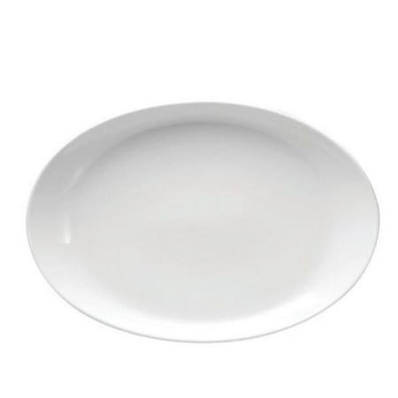

11 x 7.5 in. Royale Winged Platter White