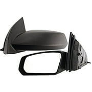 Fits 03-07 Saturn Ion Coupe Left Driver Mirror Manual Textured Black
