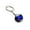 A |#1, variant on 12 Constellation Keychain, Double Side Cabochon Glass Ball Keychain, Luminous Double Side Crystal Glass Ball Keychain (F)